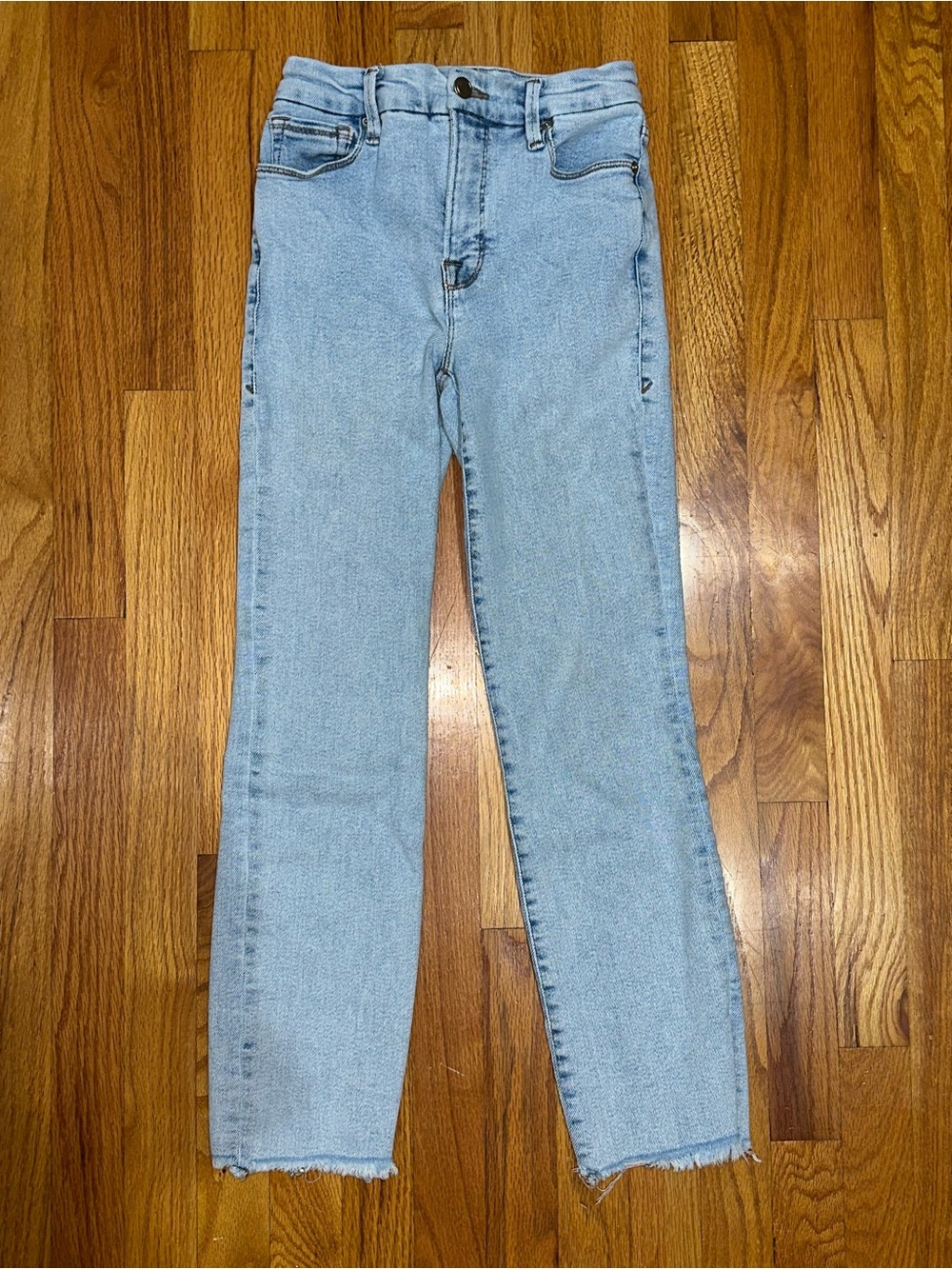 Good American Good Legs Straight Jeans 25